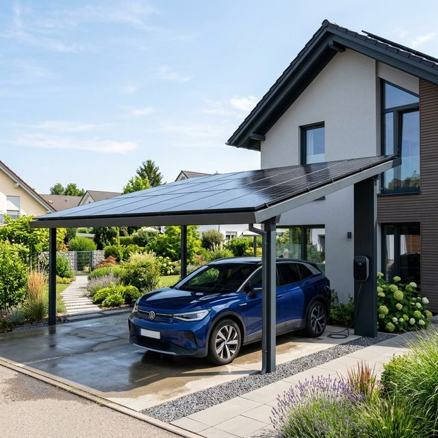 Solar-Carport System in Fulda